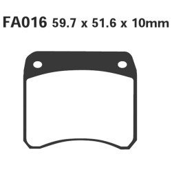 Brake Pads Ducati 750 Sport 74FRONT - FA016