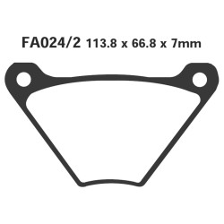 Brake Pads H.D. Fxs 73-83 for HARLEY DAVIDSON FXS 73-83 Brake Pads EBC