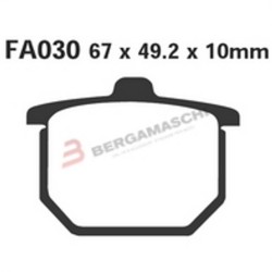 Brake Pads Honda CB400-CB750F80- - FA030