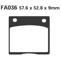 Brake Pads Suzuki GSX750 Katana 84- - FA036