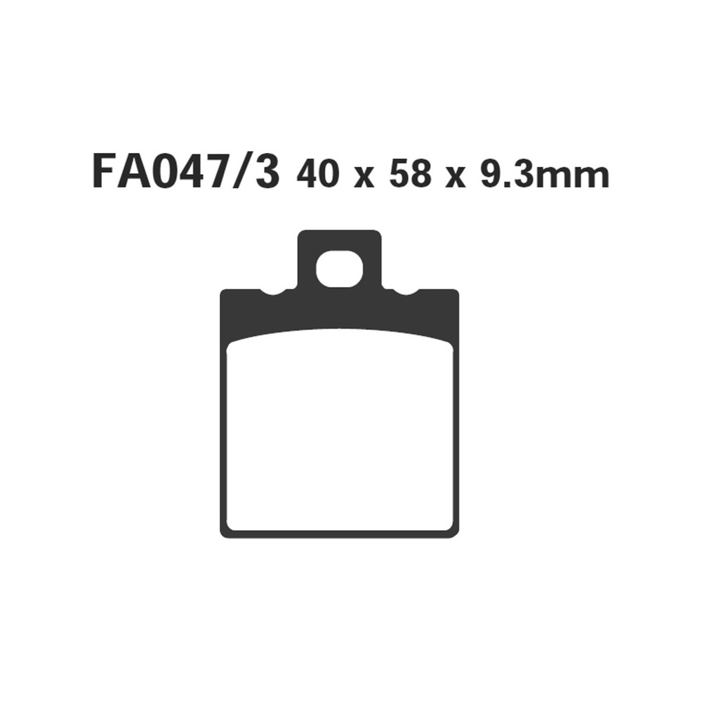 Brake Pads Honda NSR125R-CRM125 Rear - FA047/3