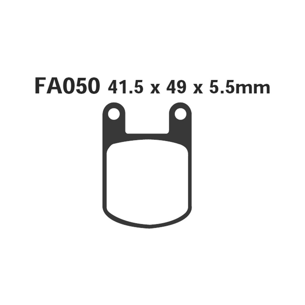 Brake Pads Malaguti Fifty Hf Brake Pads EBC