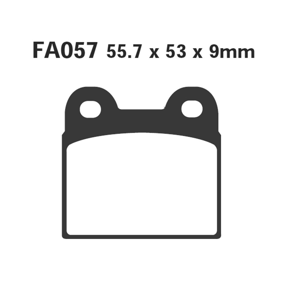 Pastiglie Bmw R45 N/T-R65 Ls/T per BMW R45/45 N 78-85 e altri modelli Pastiglie Freno EBC