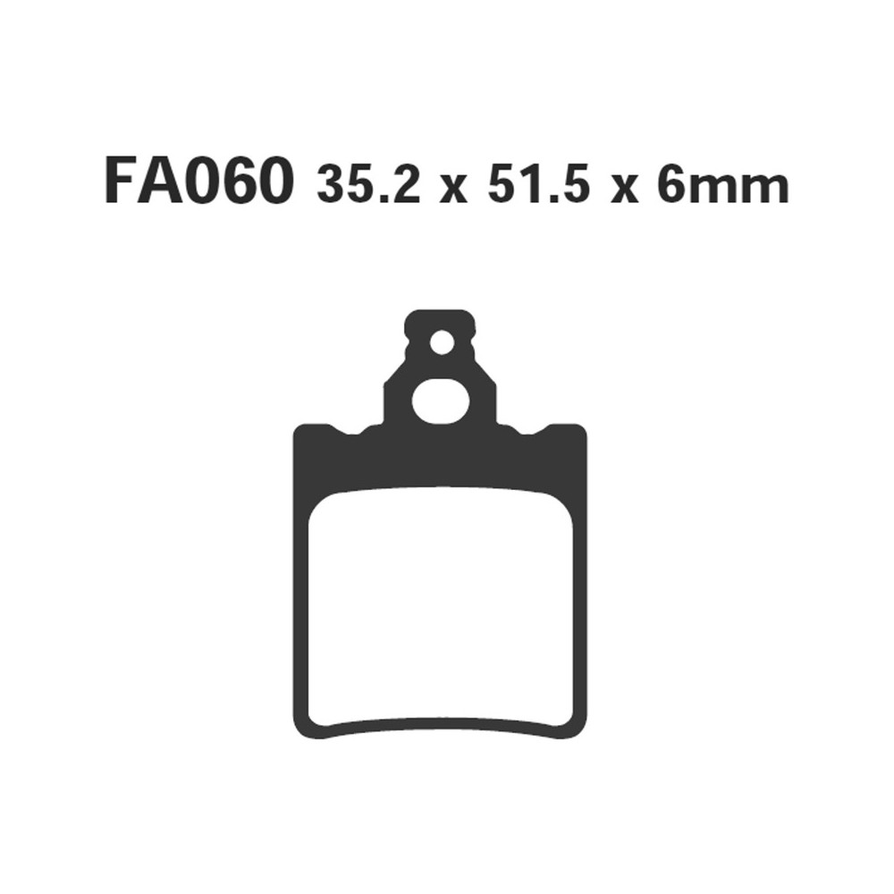 Brake Pads Aprilia Rs-Rx 50REAR Brake Pads EBC