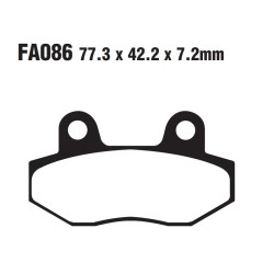 Brake Pads Hyosung Gt 125/250 for HYOSUNG GT 125/250/650 06- and other model Brake Pads EBC