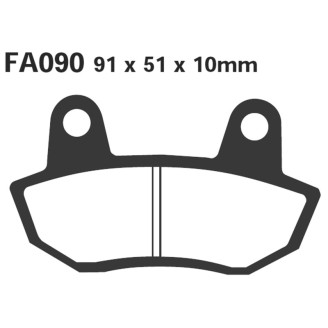 Brake Pads Honda CB650 Nightwak Front - FA090