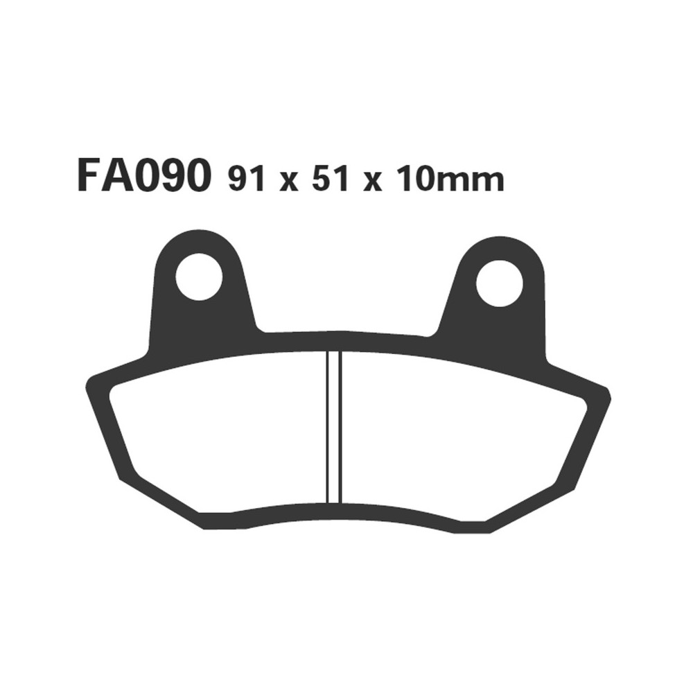 Brake Pads Honda CB650 Nightwak Front - FA090