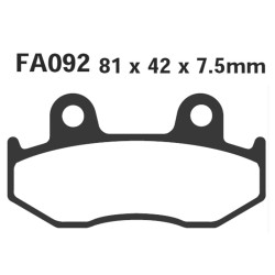 Brake Pads Honda Mtx 125-XL600 - FA092TT