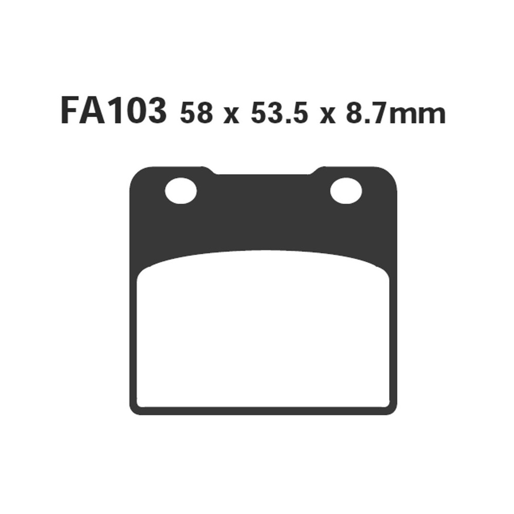 Brake Pads Suzuki Intruder Front Brake Pads EBC