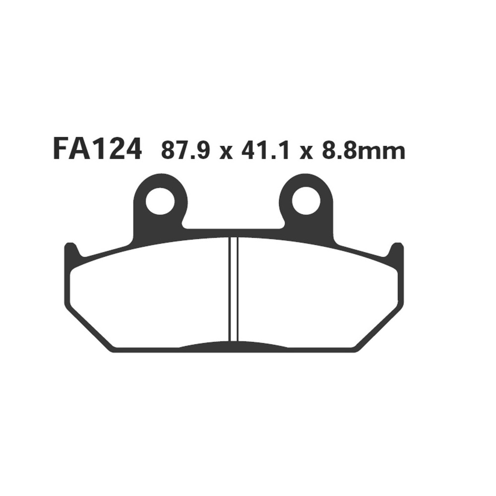 Brake Pads Honda Vfr 750 86-87FRONT - FA124