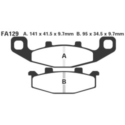 Brake Pads Kawa Gpz 900 90-02REAR Brake Pads EBC