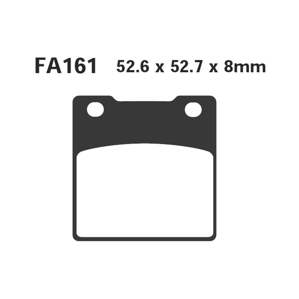 Brake Pads Kawa Zx-7R NINJA96- Rear - FA161
