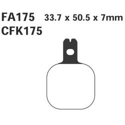 Brake Pads Harrison Billet 4/6PISTON Front Brake Pads EBC
