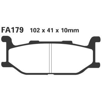 Brake Pads Yamaha T-Max 500FRONT - FA179