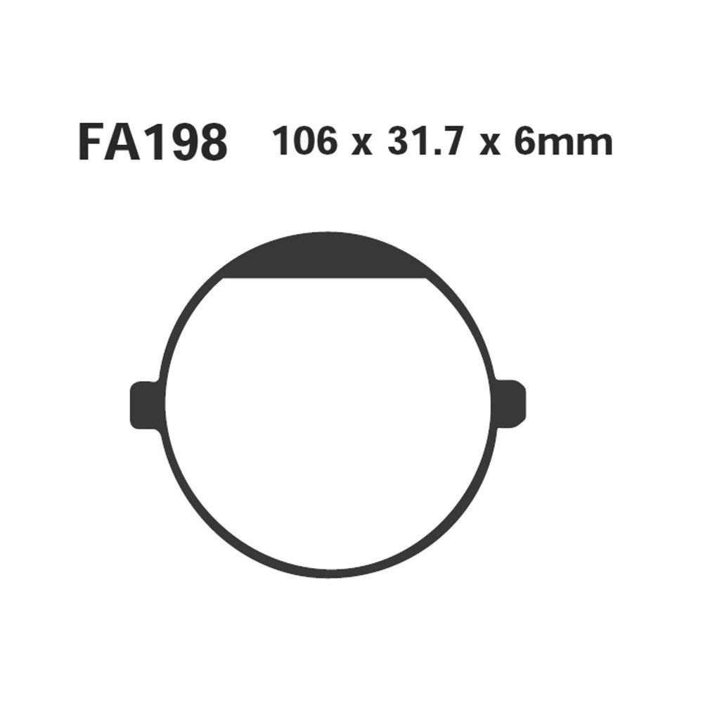 Pastiglie Cagiva-Cz-Jawa Bremsbeläge EBC