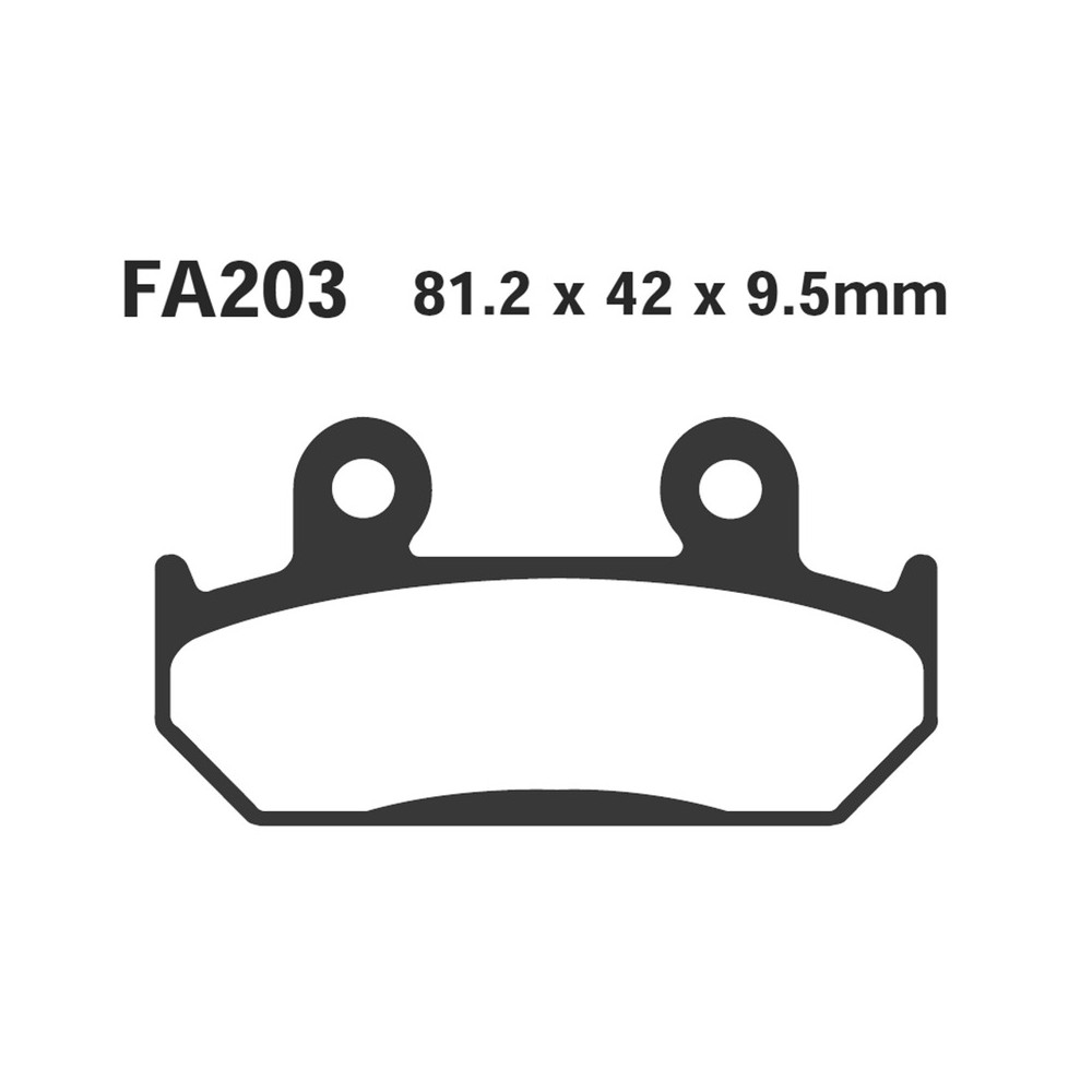 Brake Pads Honda Cbr 600 -94FRONT - FA203
