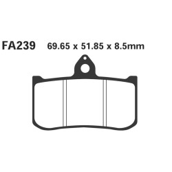 Pastiglie Honda Rs 125/250 Ant per HONDA RS 125/250 93-03 Pastiglie Freno EBC