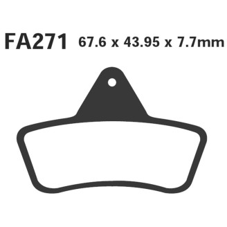 Brake Pads Tt Arctic Cat 96-04 for ARCTIC CAT 96-04 Brake Pads EBC