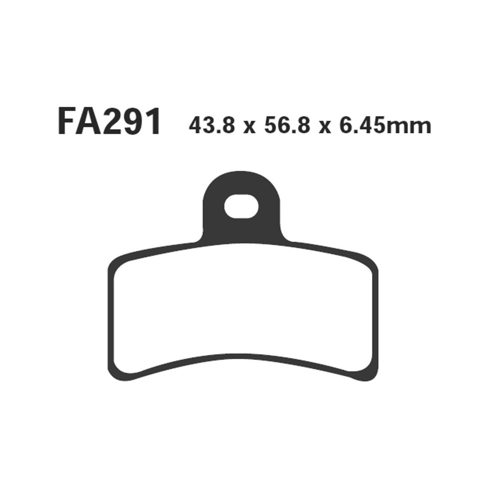 Brake Pads Gas Gas Front/Rear - FA291