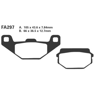 Brake Pads Sym Husky 125 Front - FA297