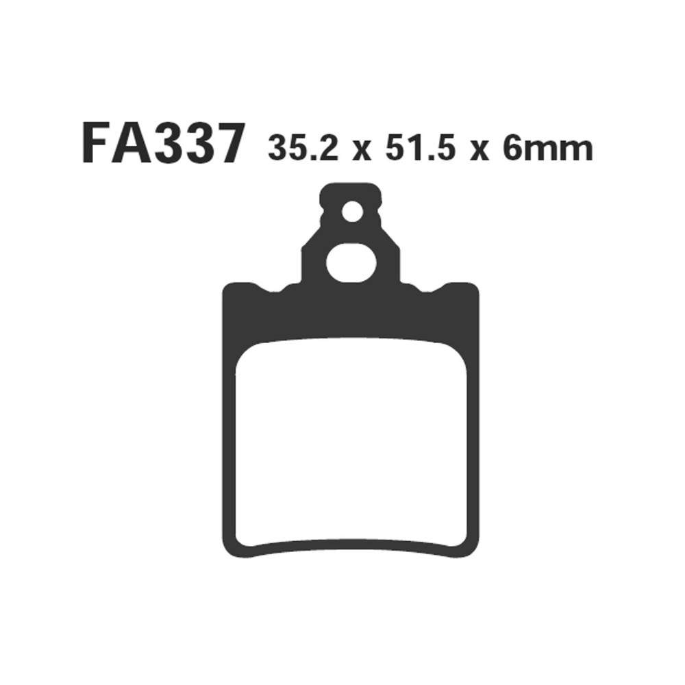 Brake Pads Aprilia-Ktm-Jcm - FA337TT