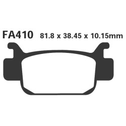 Pastiglie Honda Trx 500/68005-07 Ant. Pastiglie Freno EBC