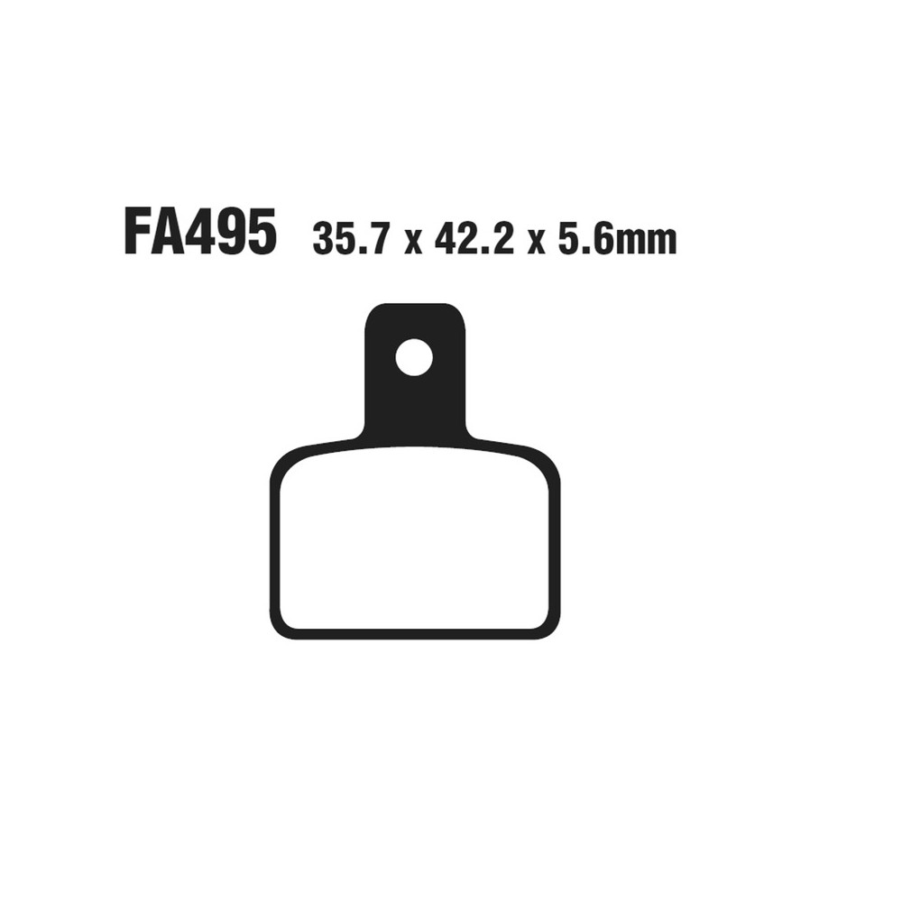 Brake Pads Beta Evo 125/20009- - FA495