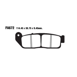 Brake Pads Indian Scout 15-Front - FA672