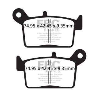 Brake Pads Hh FA697HH for SWM RS/SM/Ace of Spades/Outlaw 125 18-23 Brake Pads EBC