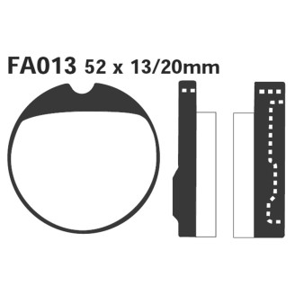 Disque de frein Honda Cb 500/550 75-80 pour HONDA CB 500 75-77 et d'autres modèles Disques de frein EBC