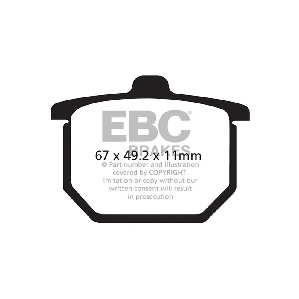 Brake Pads V Honda CX500-CBX1000 - FA029V