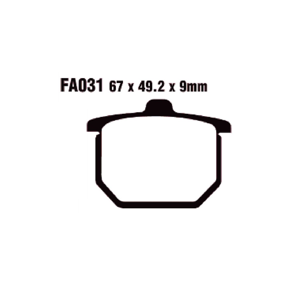 Brake Pads V Honda CB750/90079- - FA031V