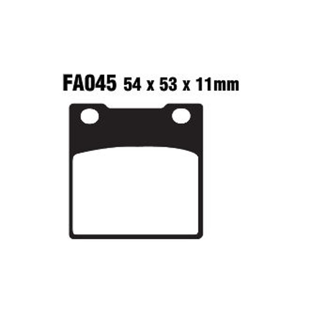 Brake Pads V Honda Cb 250/400/650 - FA045V