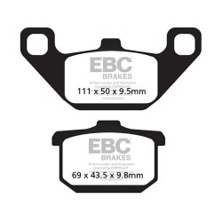 Brake Pads V Kawasaki Gpz 1000 - FA085V