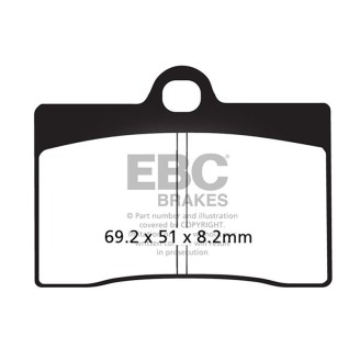 Brake Pads V Moto Guzzi 1100SPORT - FA095V