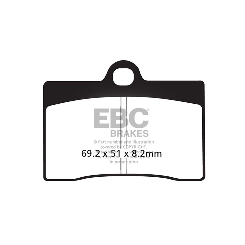 Brake Pads V Moto Guzzi 1100SPORT - FA095V