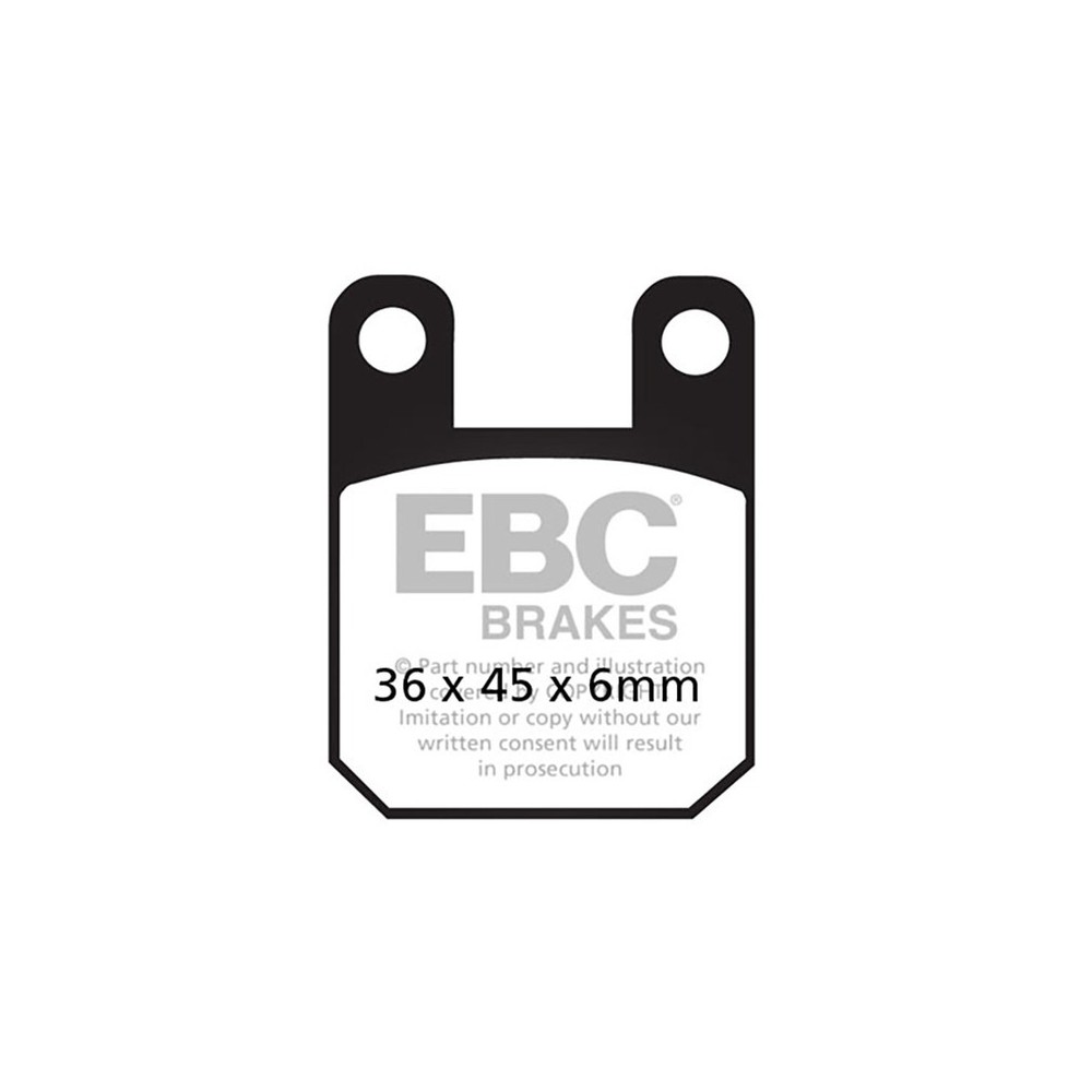 Brake Pads V Calipers Aftermarket - FA115V