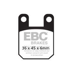 Brake Pads V Calipers Aftermarket for YAMAHA TZR 50 Power 03-16 and other model Brake Pads EBC