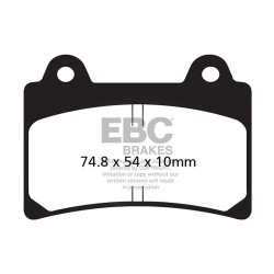Brake Pads V Yamaha Tdm 85091-95 - FA123V