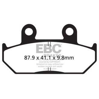 Brake Pads V Honda Gl 1500GOLDWING - FA124/2V