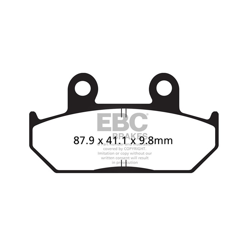 Brake Pads V Honda Gl 1500GOLDWING - FA124/2V