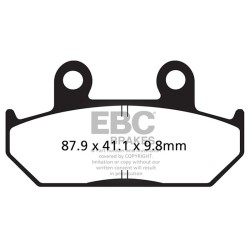 Brake Pads V Honda Gl 1500GOLDWING - FA124/2V