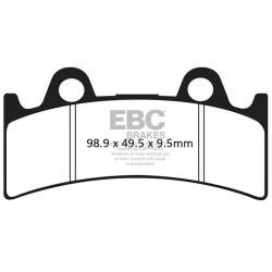 Brake Pads V Yamaha YFZ750 Rr-97 Front - FA190V