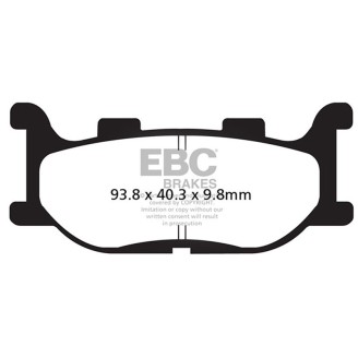 Brake Pads V Yamaha Mt-03 06-,Xv/Xvs 1100/1300 - FA199V