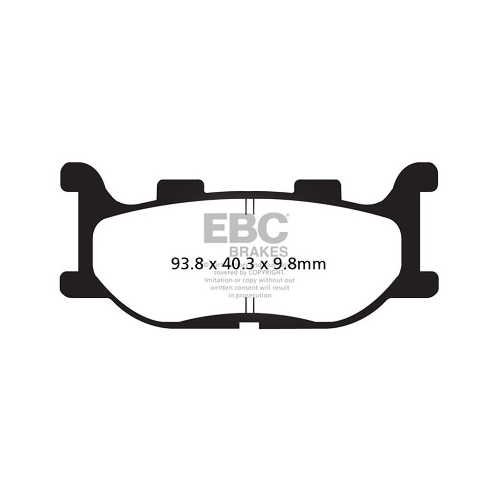 Pastiglie V Yamaha Mt-03 06-,Xv/Xvs 1100/1300 per YAMAHA MT-03 06- e altri modelli Bremsbeläge EBC