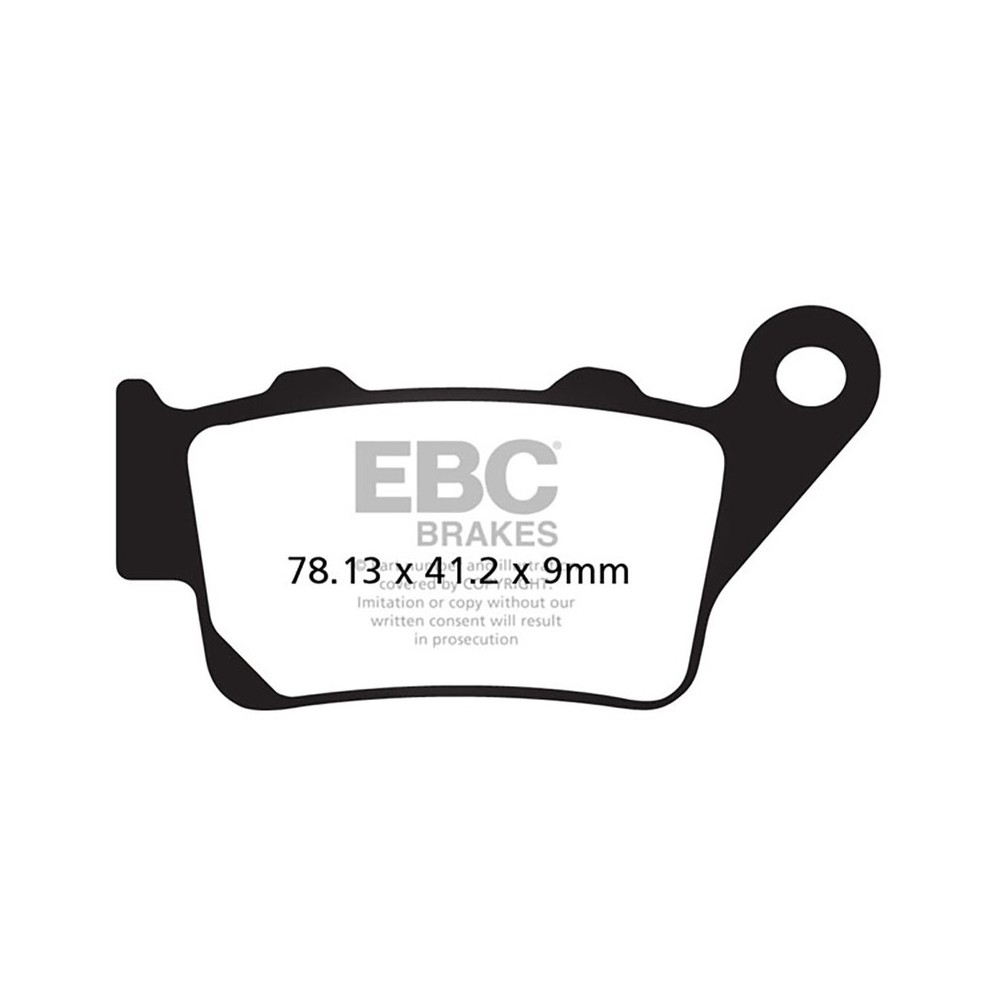 Brake Pads V Bmw F/G 650 Rearaprilia 650-Honda 650-Yam.660 - FA213V
