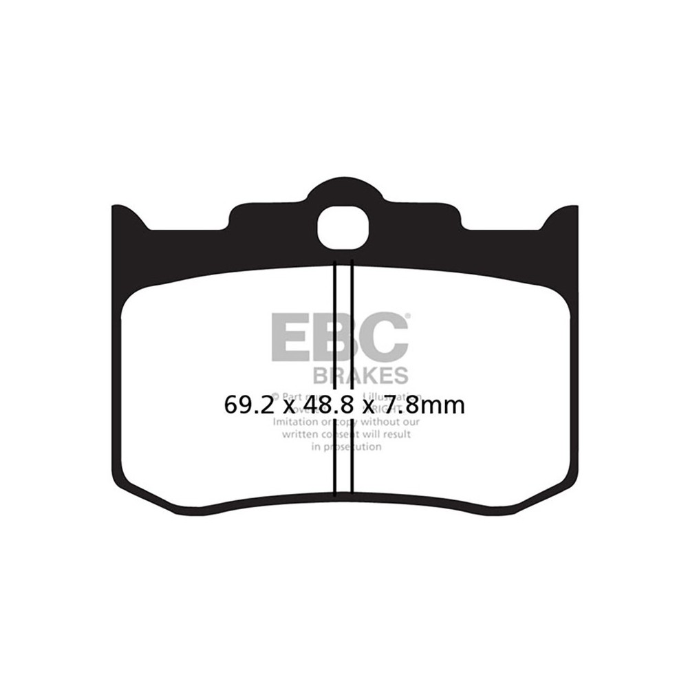 Brake Pads V Pinza PERFORMANCE4 Pist. Race Brake Pads EBC
