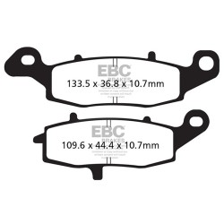 Brake Pads V FA231/2V for KAWASAKI VN 00 Classic Tourer 05-08 and other model Brake Pads EBC