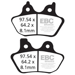 Brake Pads V H.D.06-07 Pinza 4PISTONCINI - FA400V