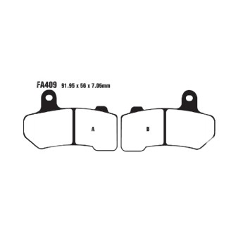 Brake Pads V H.D.Vrscr Streetrod 06- Front - FA409V